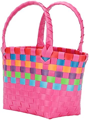 Bolsa 1pc colorido cesto de plástico feminino para fêmea de praia mini suporte de armazenamento- ânsos da praia