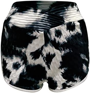 Dasayo Women's High Scrunch Butt Shorts Multicolor Controle de barriga esticada shorts magros 2023 shorts de ginástica de