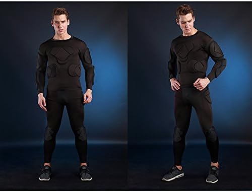 Armadura Bodyshield de shinestone adulto masculina calça de compressão acolchoada e curta com protetor de esponja