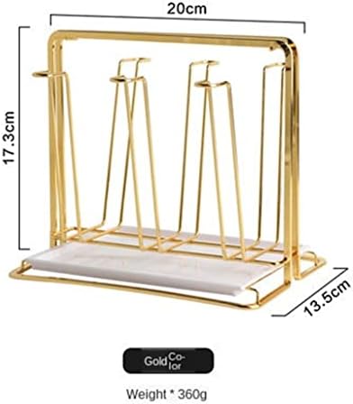 Hggdkdg drenagem de drenagem de xícara de copo doméstico rack rack sala de estar organizador de cozinha de copos secagem