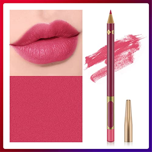 Xiahium Lazy Lazy Lipstick Clear Color Bordery Lipliner à prova d'água e posicionamento durável Pen Lips Special Line Marker