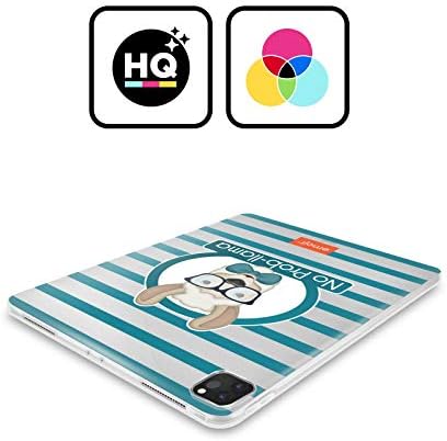 Projetos de capa principal licenciados oficialmente emoji® no Prob-llama llamas gel de gel macio compatível com o Apple iPad