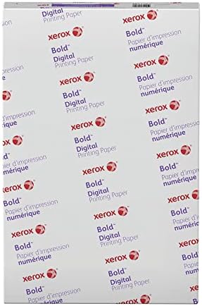 Xerox Digital Color Xpressions Elite Laser Paper, 28 lb, 11 x 17 polegadas, azul/branco, 500 folhas