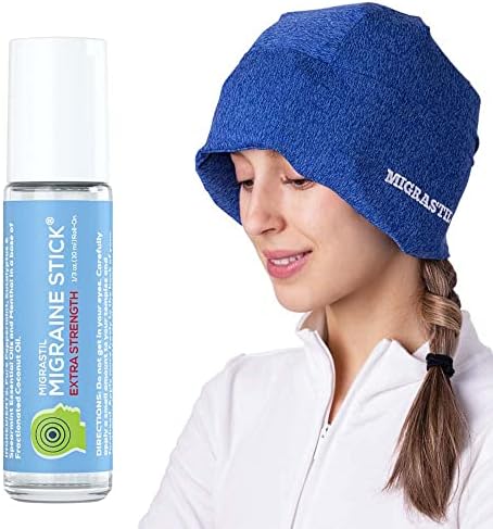 Vigor básico Migrastil Extra Strength Migraine Stick & Migrafreeze Hat Pacote
