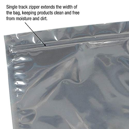 4 x 30, 3,1 mil anti-estática transparente zíper reclosável Sacos de blindagem estática