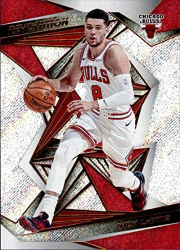 2019-20 Panini Revolution 32 Zach LaVine Chicago Bulls NBA Basketball Trading Card