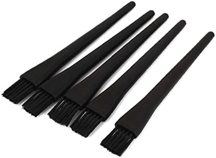 X-Dree 5pcs Black Plástico Anti-estático estático Afaste-se de 6 de comprimento (5 piezas de plástico negro antiestótico