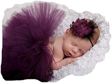 Recém -nascido Baby Girl Tutu Suit/Baby Girl Photography aderentes