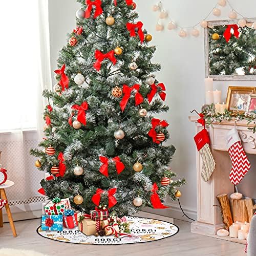 Cute Corgi Christmas Tree Tape