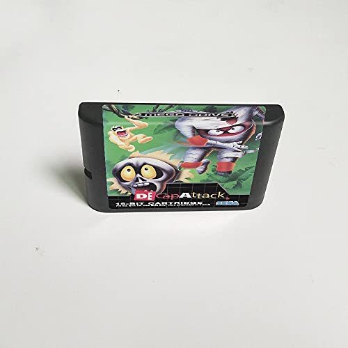 Lksya Decap Attack - Cartão de jogo de 16 bits para sega megadrive gênese Video Video Game Console