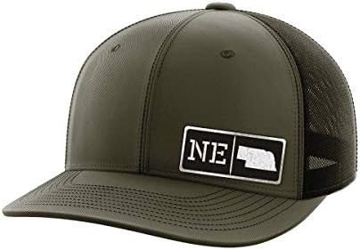 Nebraska Homegrown Black Patch Hat