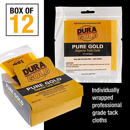 DURA -GOLD Premium 6 Gold PSA Sanding Discs - 1000 Grit & Dura -Gold - Puro Puro Superior de Gold Superior Panos - Tack