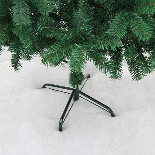Árvore de Natal articulada premium dlpy, pinheiro artificial de pinheiro com pernas de metal sólido árvore cheia para perfeita para interno e verde-externo 240cm