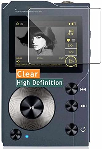 Protetor de tela de 3 pacote Vaxson, compatível com Surfans F20 MP3 player TPU Film Protectors Stick [não temperado]