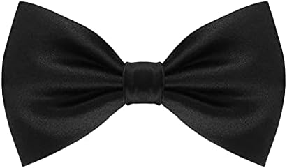 Neovat Black Bowtie para homens, crianças, gravata borboleta feminina, graduação, festa, festa de formatura, casamento, dama