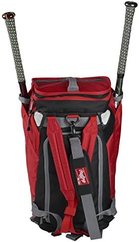Rawlings | R601 Backpack Hybrid Mackpack/Duffle Equipment Saco | Beisebol/softball | Vários estilos