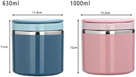 SXNBH SOPA TERMOMOS Alimento Jar Jar Caixa Bento de Bento para Almoço para Flask Folo de Aço Axtál aço Anterior Com a alça