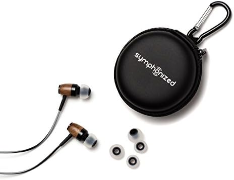 DRM sinfonizado Premium Premium Wood-Ear-Ear-Isolating Headphones com microfone