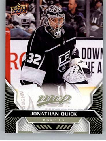 2020-21 MVP do convés superior 66 Jonathan Quick Los Angeles Kings NHL Hockey Card NM-MT