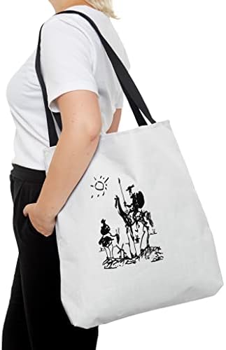 Pablo Don estético Picasso Tote Quixote para mulheres e homens Bolsas de praia Bolsas de compras escolares bolsas de mercearia