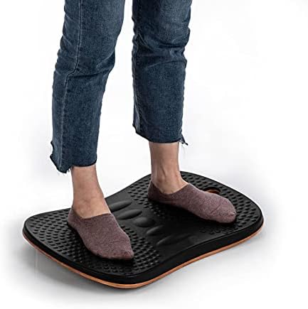 Frosab Anti-Fatigue Comfort Balance Board Comfort Floor Mat Black