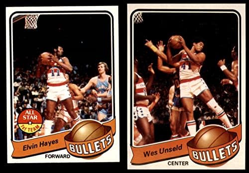 1979-80 Topps Washington Bullets Set Set Washington Bullets NM+ Bullets