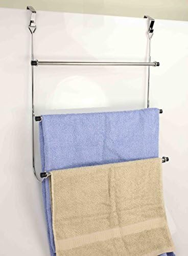 Home Basics Otd Chrome Towel Rack, prata