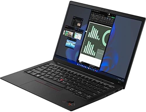Lenovo mais recente ThinkPad X1 Carbon Gen 10, Intel i7-1280p VPro, 4K IPS 4K, Anti-Glare, Touch, 32 GB DDR5, 2TB SSD, 4G WWAN, Nano