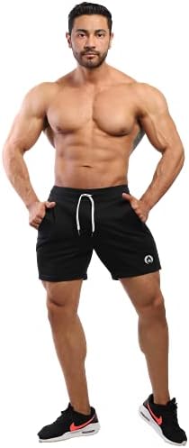 Academia esportiva curta de corte médio ou spandex fénix casual