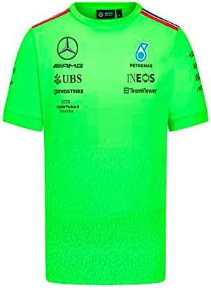 Mercedes AMG Petronas Fórmula 1 Team - 2023 T -shirt de configuração da equipe