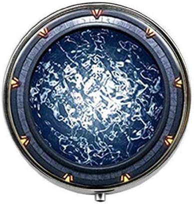Stargate Atlantis - Caixa de comprimidos de foto de arte - Caixa de pílula de charme - Caixa de doces de vidro