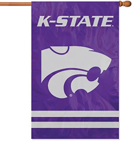 Kansas State Wildcats NCAA OFICIAL NCAA 44 polegadas x 28 polegadas bandeira bandeira por animal