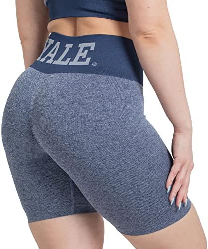 Yale Biker Shorts - Shorts de compressão de cintura alta - umidade que absorve e respirável - ideal para corrida, fitness