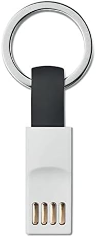 Cabo de ondas de caixa compatível com Samsung Galaxy J3 v 3rd Gen - Micro USB Keychain Charger, Chave Micro USB Cabo para Samsung