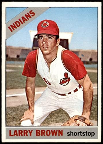 1966 O-Pee-Chee 16 Larry Brown Cleveland Indians Ex Indians
