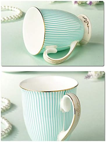 Canecas de café cerâmica de Wionc Tarde xícaras de chá preto de porcelana e ecologicamente corretas e saudáveis