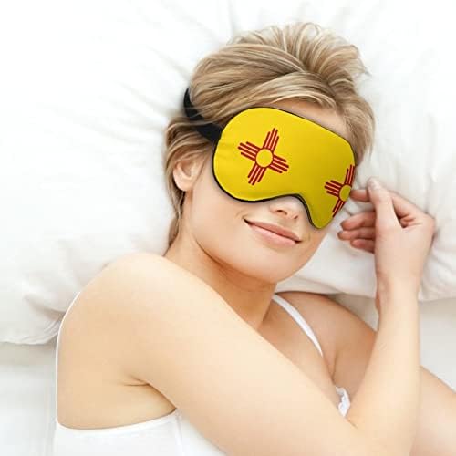 Bandeira do Novo México máscara de olho impressa no sono