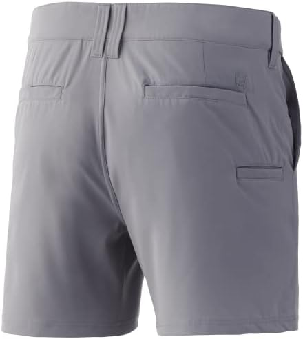 Huk Men's Pursuit repelente de água e shorts de secagem rápida