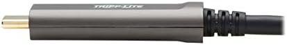 Tripp Lite Cabo de dados de fibra USB-C, cabo óptico ativo de USB 3.2, masculino a masculino, preto, com classificação de plenum