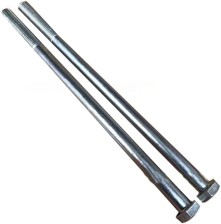 1PCS M14*500mm parafuso hexagono externo Lengthing Bolt Machine Unha 4.8 Grau de aço carbono Planco de zinco Alta dureza Tipo0708