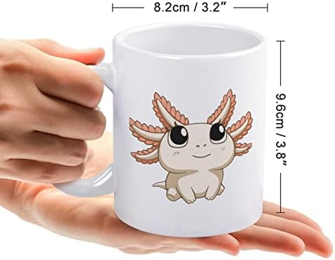 Presente de chá de chá de café com leite de caneca axolotl