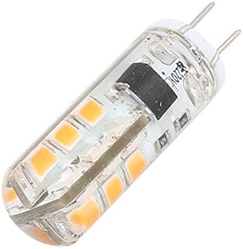Aexit AC220V G4 Iluminação de pista 2W Branco quente 24 LEDs Alto brilho Energia economiza Acessórios de milho de silicone Liga