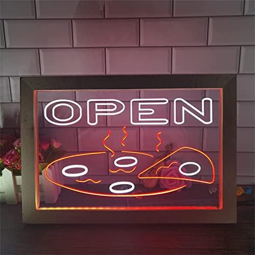 DVTEL PIZZA LED NEON SIGN, Restaurante Decoração aberta