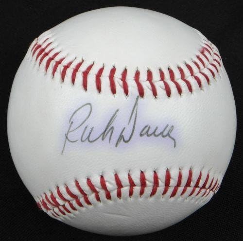 Rick Dauer assinou beisebol Kansas City Royals Coach AR COA - Bolalls autografados