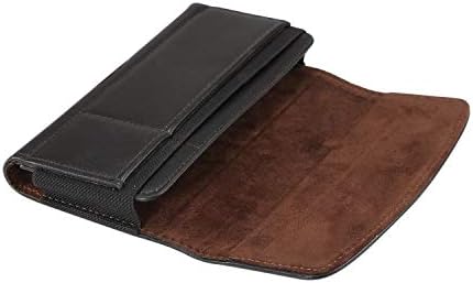 Bolsa de caixa de telefone Liyong para iPhone 11 Pro/XS/X Bolsa de cinto de couro, bolsa de estojo do coldre de cinto para Samsung Galaxy