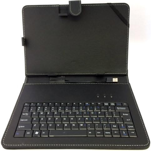 Sanoxy Wired couro PU CAIXO USB CAIXA/TAPE PARA ANDROID DE 9,7 POLENTE COMBAT PC/Tablet universal PC CAEL