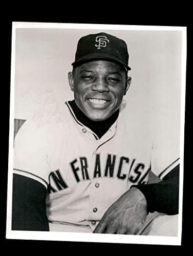 Willie Mays PSA DNA Vintage assinado 8x10 Gigantes de autógrafos - fotos autografadas da MLB