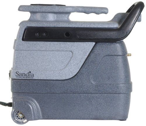 Sandia 50-1000 extrator comercial spot-spot com ferramenta de mão plástica de visão clara, capacidade de 3 galões