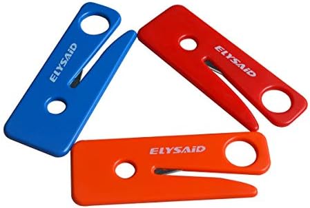 Elysaid 3 x Cutter Belt Cutter Belt Cutter Cutter Security Knife