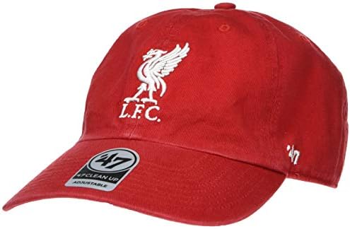 '47 FC Liverpool EPL Limpe a marca de tampa ajustável vermelha